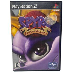 Spyro Enter The Dragonfly PlayStation 2 Game